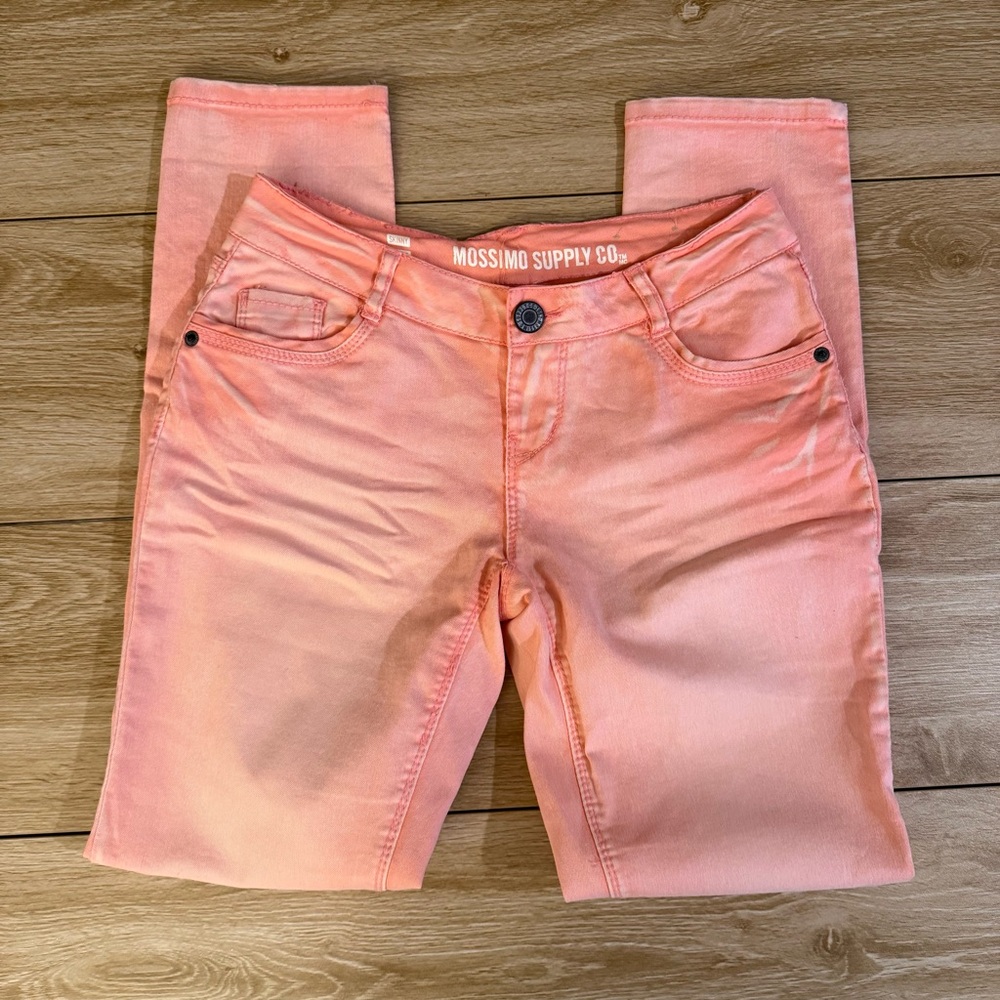 Women's Vintage Mossimo Supply Pink Skinny Jeans Size 6